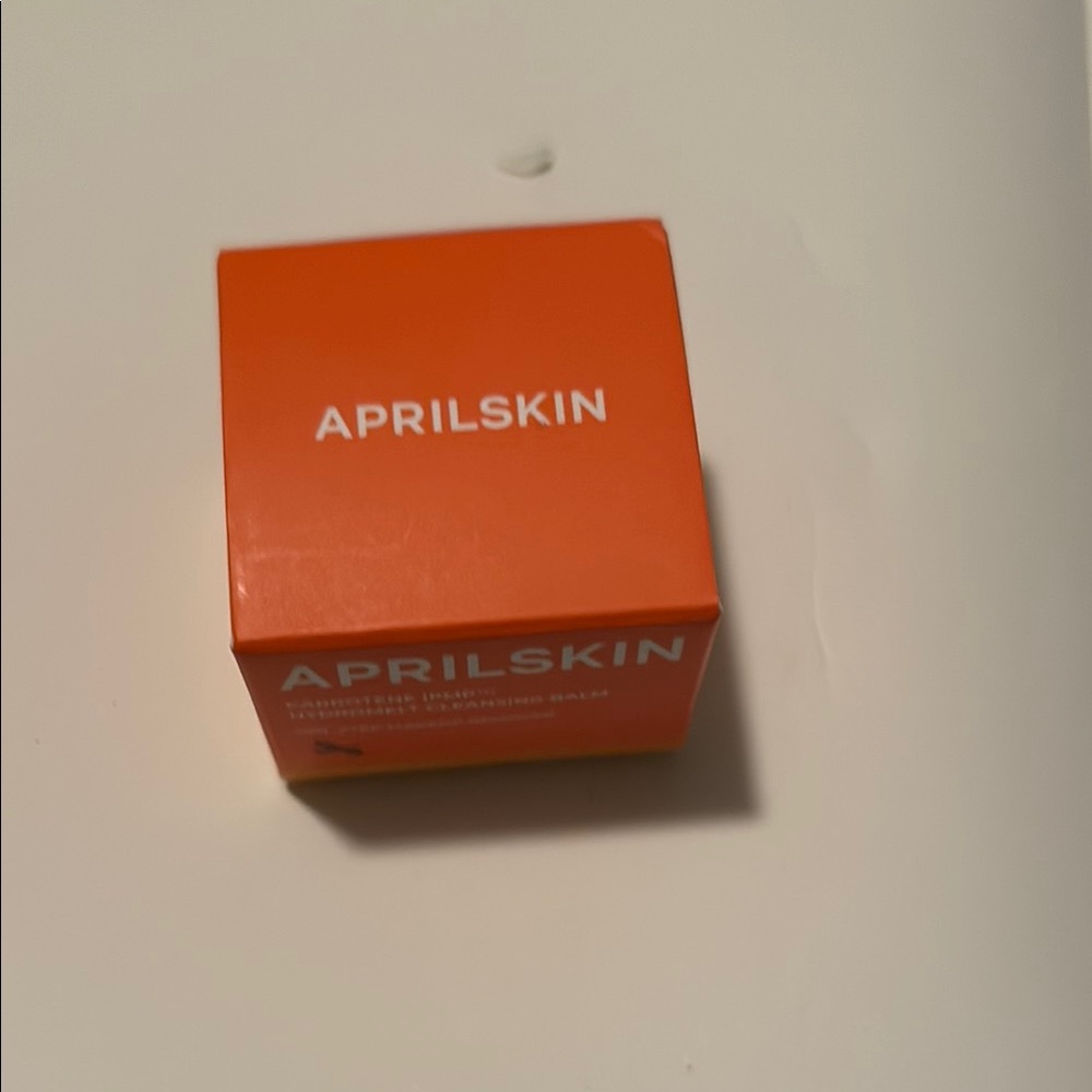 Aprilskin Cleansing Balm in Orange Box